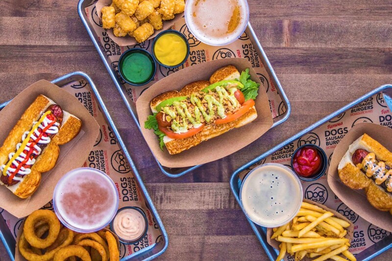 Dog Haus Spread